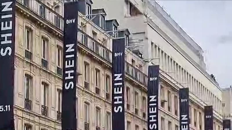 Clients contre manifestants : la folie Shein au BHV