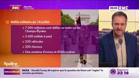 Le programme du défilé du 14-Juillet