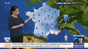 La météo pour ce lundi 11 mars 2019