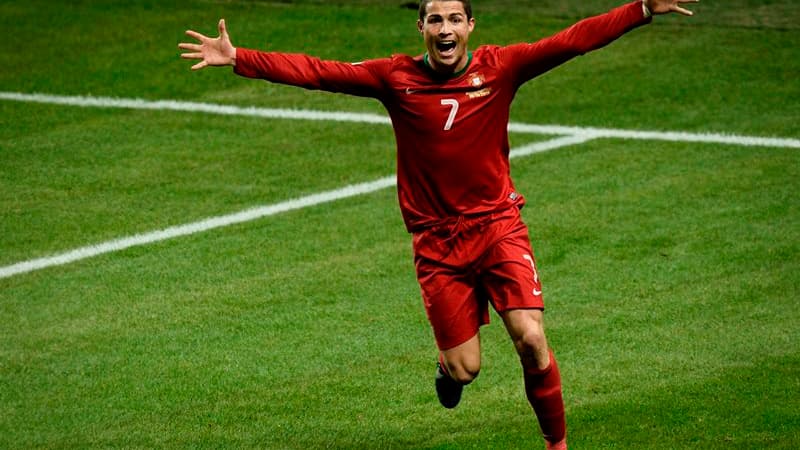 Cristiano Ronaldo, auteur d'un triplé face à la Suède mardi soir