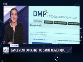 Les News: Lancement du carnet de santé numérique - 10/11