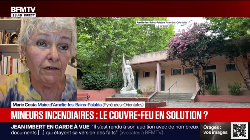 Mineurs incendiaires: la maire d'Amélie-les-Bains-Palalda a décidé d'instaurer un couvre-feu pour les mineurs de moins de 15 ans jusqu'au 1er septembre