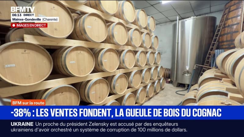 "La baisse est immédiate": la filière du cognac prise en étau après les taxes chinoises et américaines