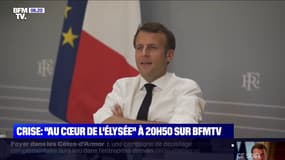"Au cœur de l'Élysée, face à la crise": quand Emmanuel Macron répond à Philippe Etchebest et aux restaurateurs