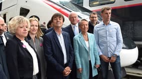 La ligne a été inaugurée par les ministres Nicolas Hulot et Elisabeth Borne