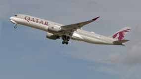 Un avion de la compagnie qatarie
