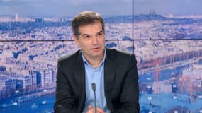 Olivier Bogillot, patron de Sanofi France, sur BFMTV le 27 janvier 2021.