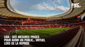 Liga : Des mesures prises pour avoir un public... virtuel lors de la reprise