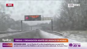 Verglas : l'organisation adaptée des urgences de Moselle