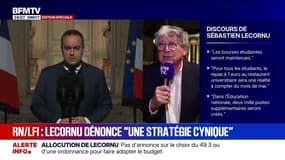"Stratégie cynique" de LFI: après le discours de Sébastien Lecornu, Éric Coquerel, député (LFI), déclare que "c'est l'hôpital qui se fout de la charité" 