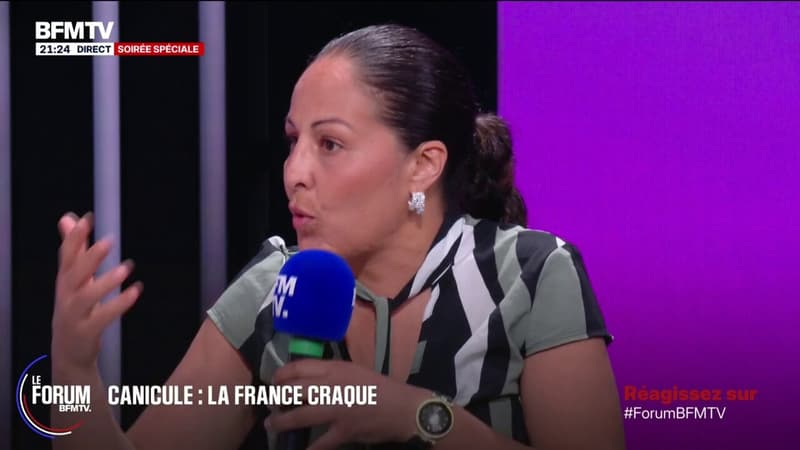 FORUM BFMTV - Safia, infirmière: "Il n'y a même pas de bonbonnes à eau dans certains lieux publics"