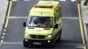 Ambulance à Madrid (illustration)