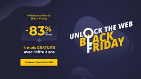 Promo Black Friday CyberGhost VPN :  Protégez vos données personnelles pour 2,03€/mois seulement