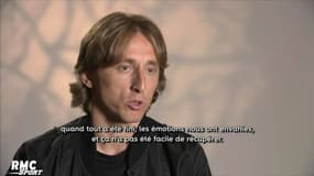 Coupe du Monde / Modric : "Nous sommes très fiers d'avoir rendu les Croates heureux"
