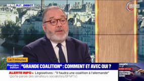 Législatives: "Il faudra une coalition républicaine, comme à l'allemande", estime Rachid Temal, porte-parole des sénateurs PS