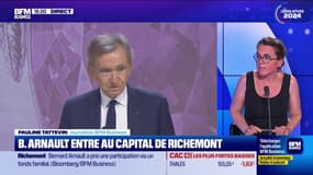 Bernard Arnault a pris une participation dans le groupe de luxe Richemont