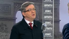 Jean-Luc Mélenchon était l'invité de BFMTV et RMC ce lundi. 