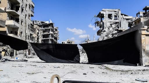 Image d'illustration de Raqa, le 1er octobre 2017