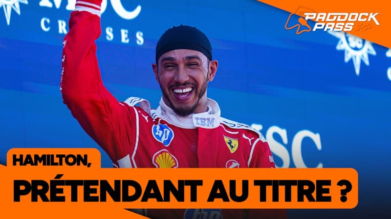 GP de Catalogne Hamilton pretendant au titre apres sa victoire Paddock Pass 2303987