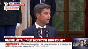 "Ce dossier est sur votre bureau": Gabriel Attal énumère à Michel Barnier les projets abandonnés après la dissolution 