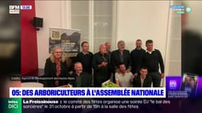 Hautes-Alpes: les arboriculteurs reçus à l'Assemblée nationale