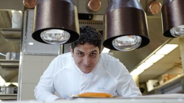 Mauro Colagreco à la tête du Mirazur, qui a été sacré "meilleur restaurant" au monde 2019 dans le classement de 50 Best