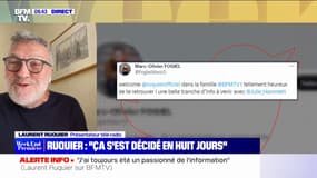"Ça va ressembler à du BFMTV plus du Ruquier": Laurent Ruquier rejoint l'antenne de BFMTV dès octobre prochain