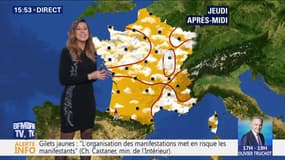 La météo pour ce jeudi 22 novembre 2018