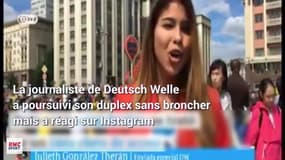 Coupe du monde: une journaliste agressée sexuellement en direct par un supporter