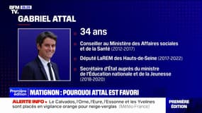 Remaniement: Gabriel Attal pressenti pour remplacer Élisabeth Borne à Matignon