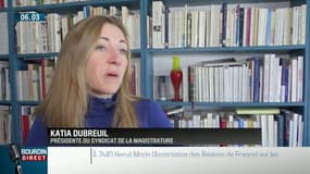 Katia Dubreuil, présidente du syndicat de la magistrature: "Avec le Parquet national financier, il y a une demande de fin d'impunité de plus en plus forte"