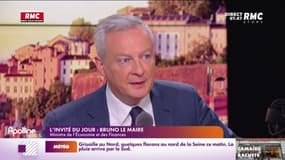 Le Maire : "Il faut que le poids de l'inflation soit réparti entre tous les acteurs"