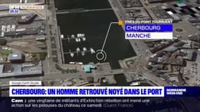 Manche: un homme retrouvé noyé dans le port de Cherbourg-en-Cotentin