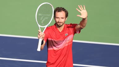 Le joueur de tennis russe, Daniil Medvedev, lors d'un tournoi disputé en octobre 2024