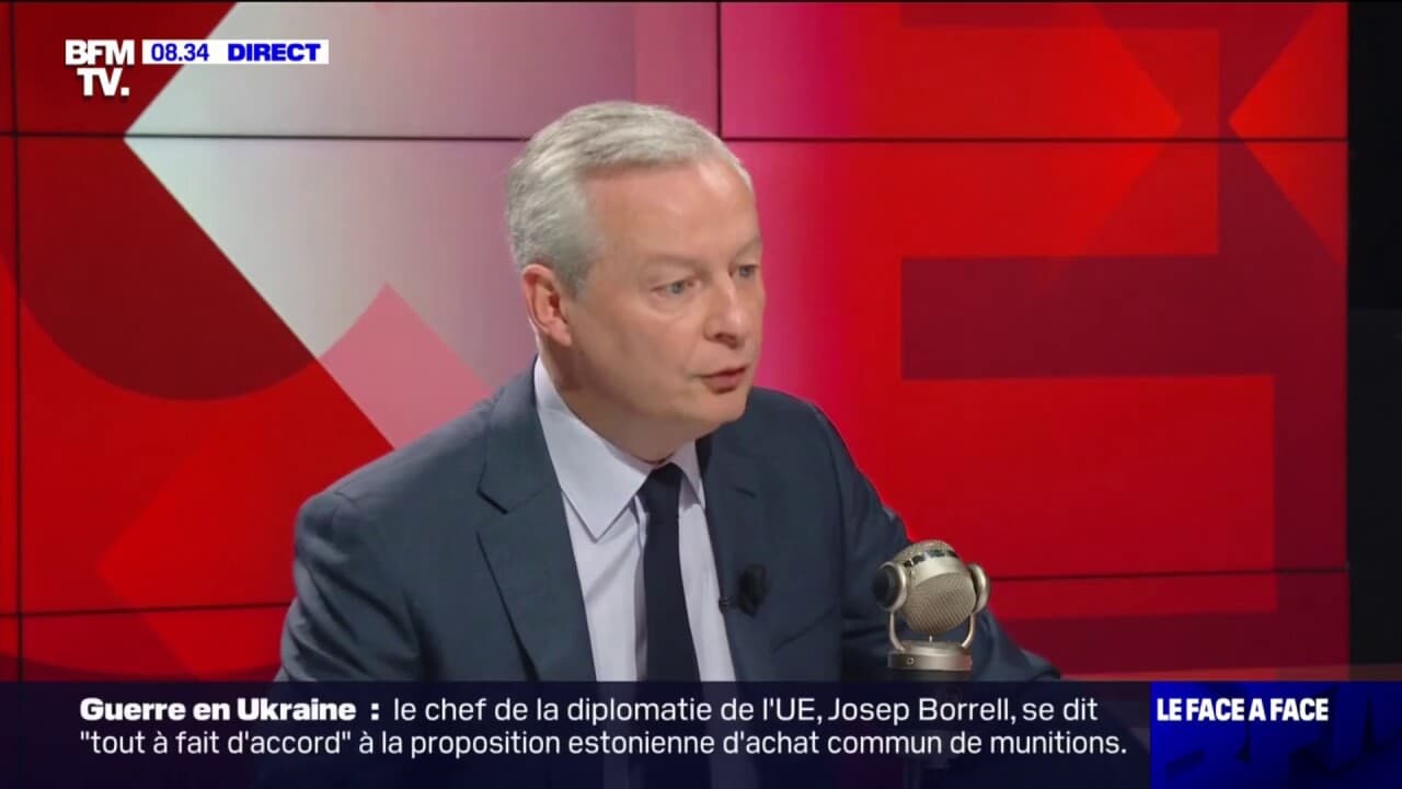 Bruno Le Maire Sur L'inflation: "Arrêtons De Jouer Avec Les Peurs Des ...