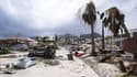 Saint-Martin après le passage de l'ouragan Irma, le 7 septembre 2017.