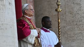 Le pape Léon XIV à Rome ce jeudi 8 mai 2025.