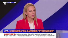 Rejet de la loi immigration: "Nous votons tout ce qui va dans le bon sens", affirme Edwige Diaz (RN)