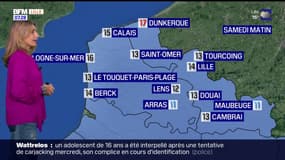 Météo Nord-Pas-de-Calais: un samedi nuageux et pluvieux, 18°C à Calais et 19°C à Lille