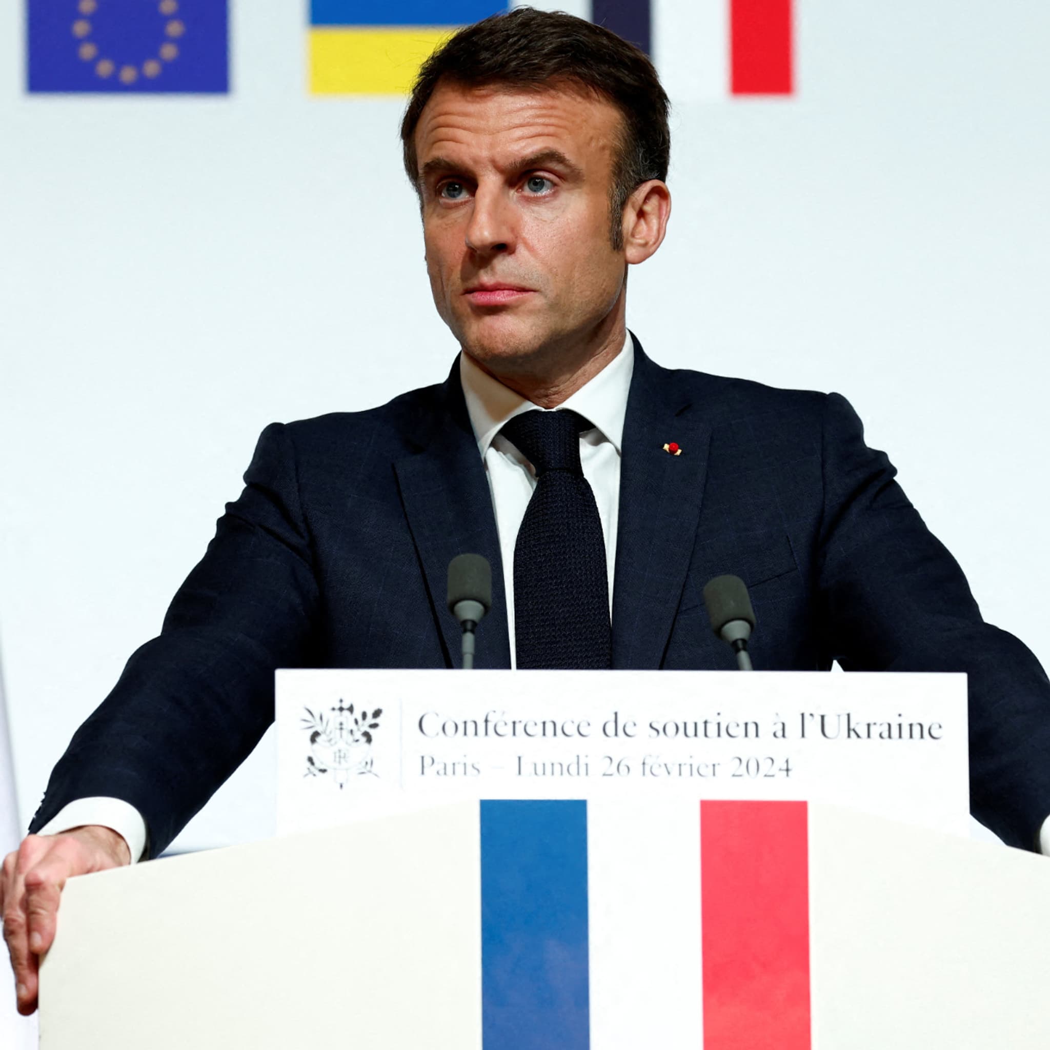Dissuasion ou vraie menace? Pourquoi Emmanuel Macron agite le spectre de l'envoi de troupes en Ukraine