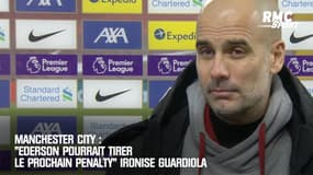 Manchester City : "Ederson pourrait tirer le prochain penalty" ironise Guardiola 