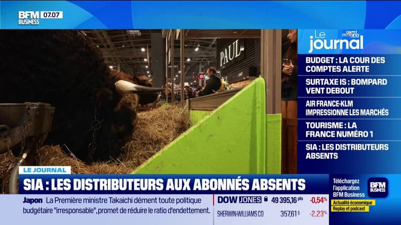 Salon de l'Agriculture : les distributeurs aux abonnés absents