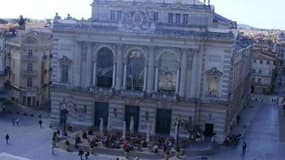 L'opéra de Montpellier et sa vue imprenable sur la place de la Comédie