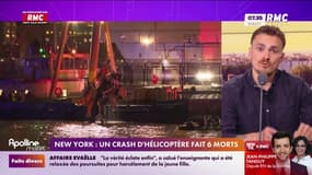 New York: un crash d'hélicoptère fait 6 morts 
