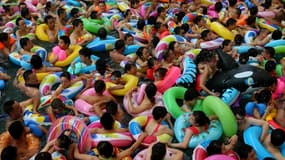 Les piscines sont prises d'assaut.
