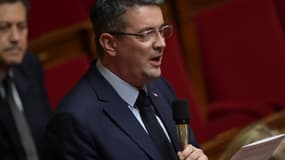 Yannick Moreau à l'Assemblée nationale, en janvier 2017