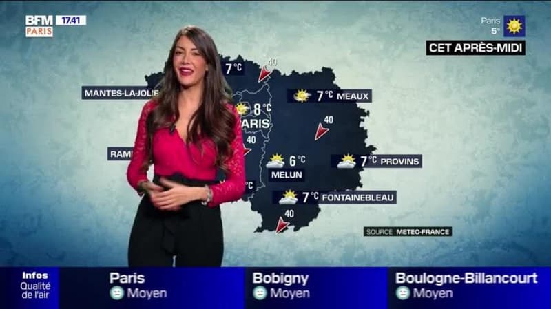 Météo Paris-Ile de France du 22 novembre : Ensoleillé mais ressenti hivernal