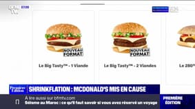 Shrinkflation : McDonald's mis en cause - 12/09