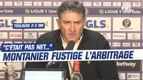 Toulouse 2-3 OM : "C’était pas net…" Montanier fustige l’arbitrage