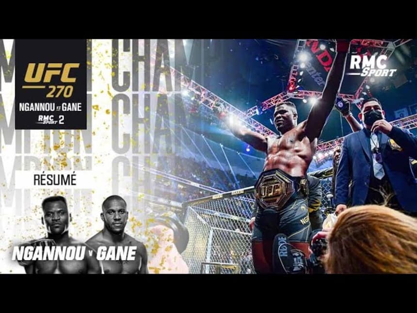 Resume UFC 270 Ngannou reste champion du monde des lourds apres sa victoire face a Gane